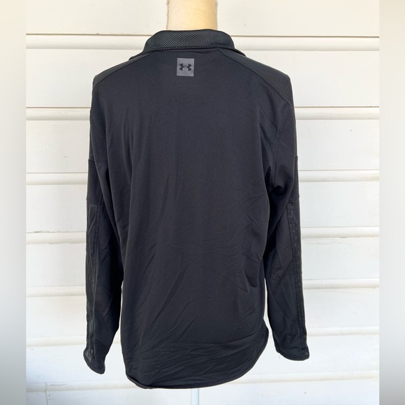 Under Armour Woman’s Black Lightweight Athletic Jacket with Pockets Size Medium - Picture 4 of 5